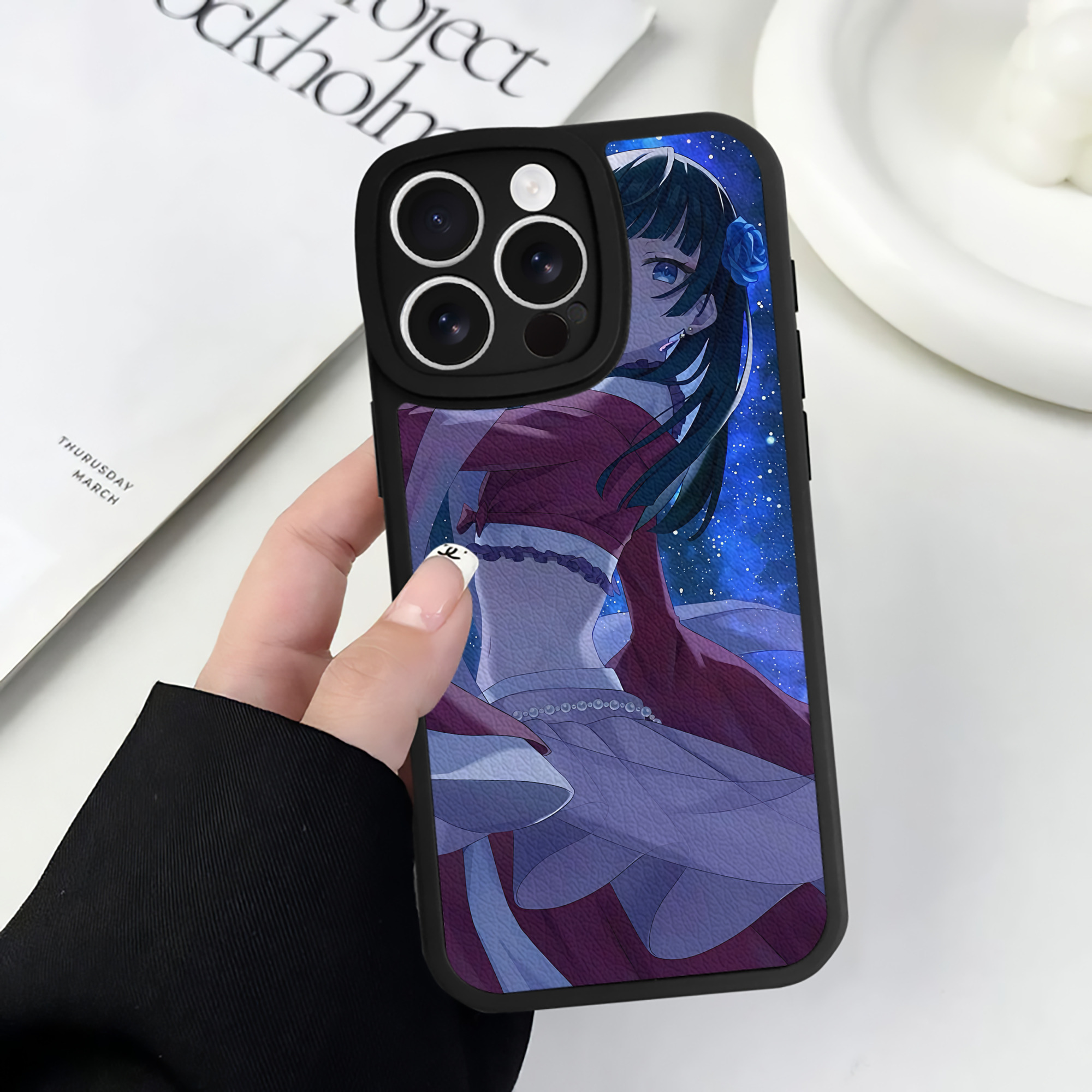 薬屋のひとりごと The Apothecary Diaries 【iPhone 16シリーズ対応】シリコンスマホケース（レザー調） 材質：シリコン